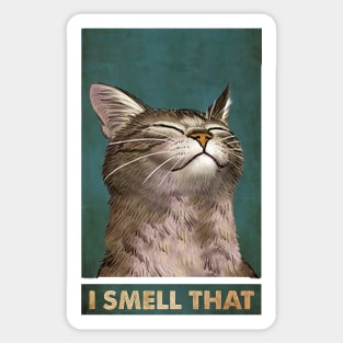 I Smell That - Cat Lover Sticker